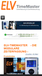 Mobile Screenshot of elv-zeiterfassung.de